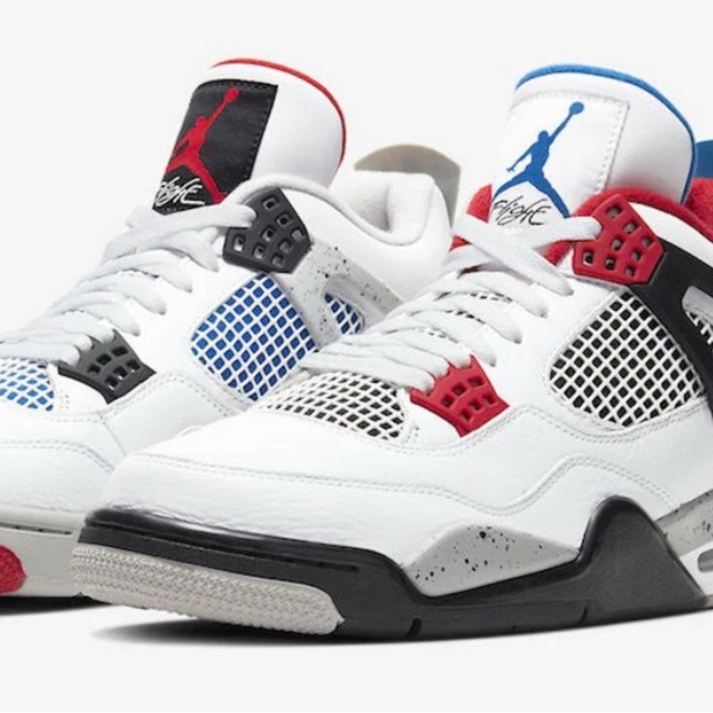 Jordan 4 Retro- What The- pre-owned size 5